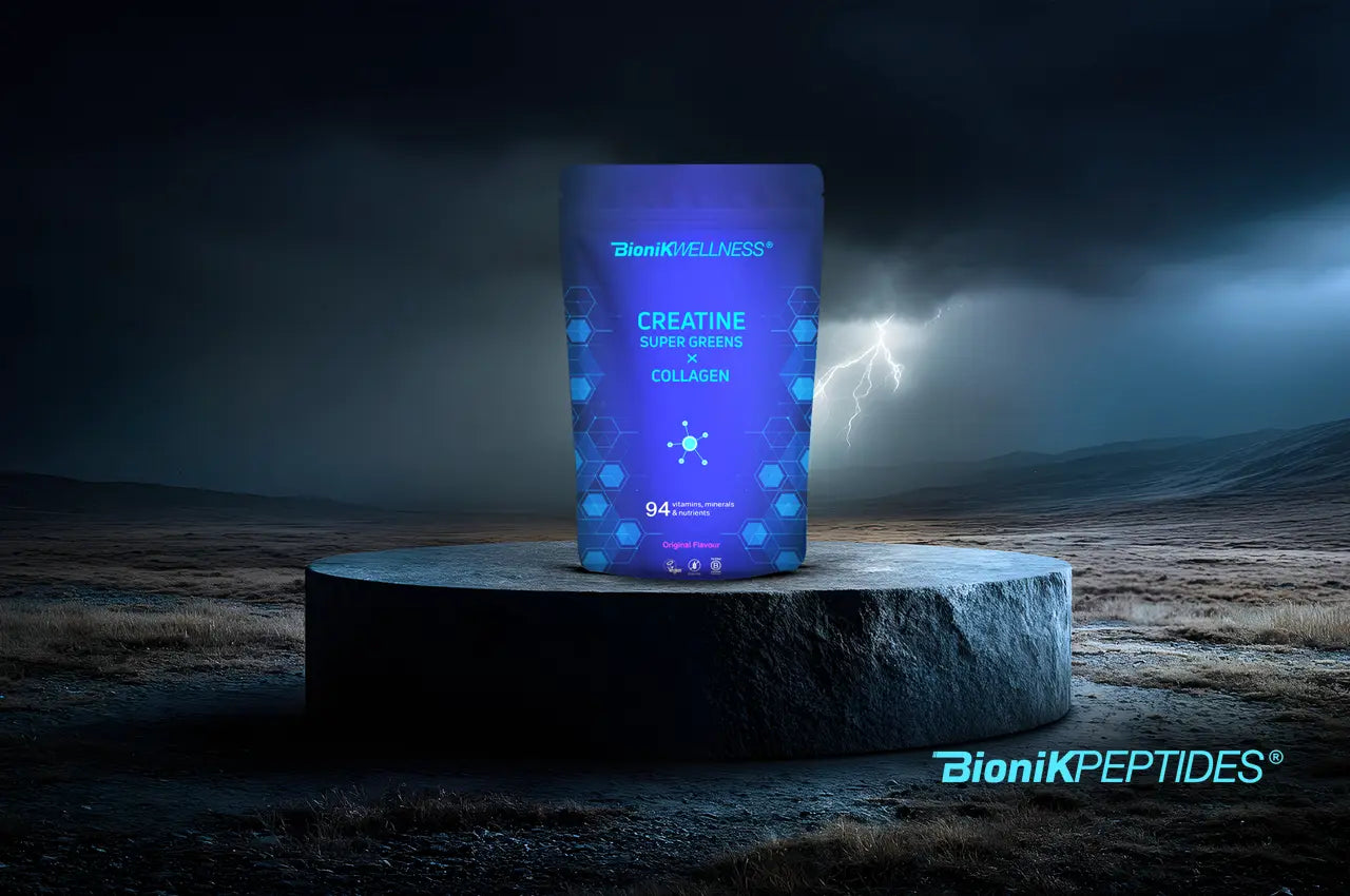Introducing Bionik Wellness Performance Greens + Creatine Matrix